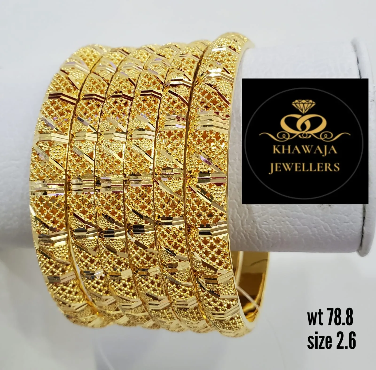 Gold Bangles Item 13