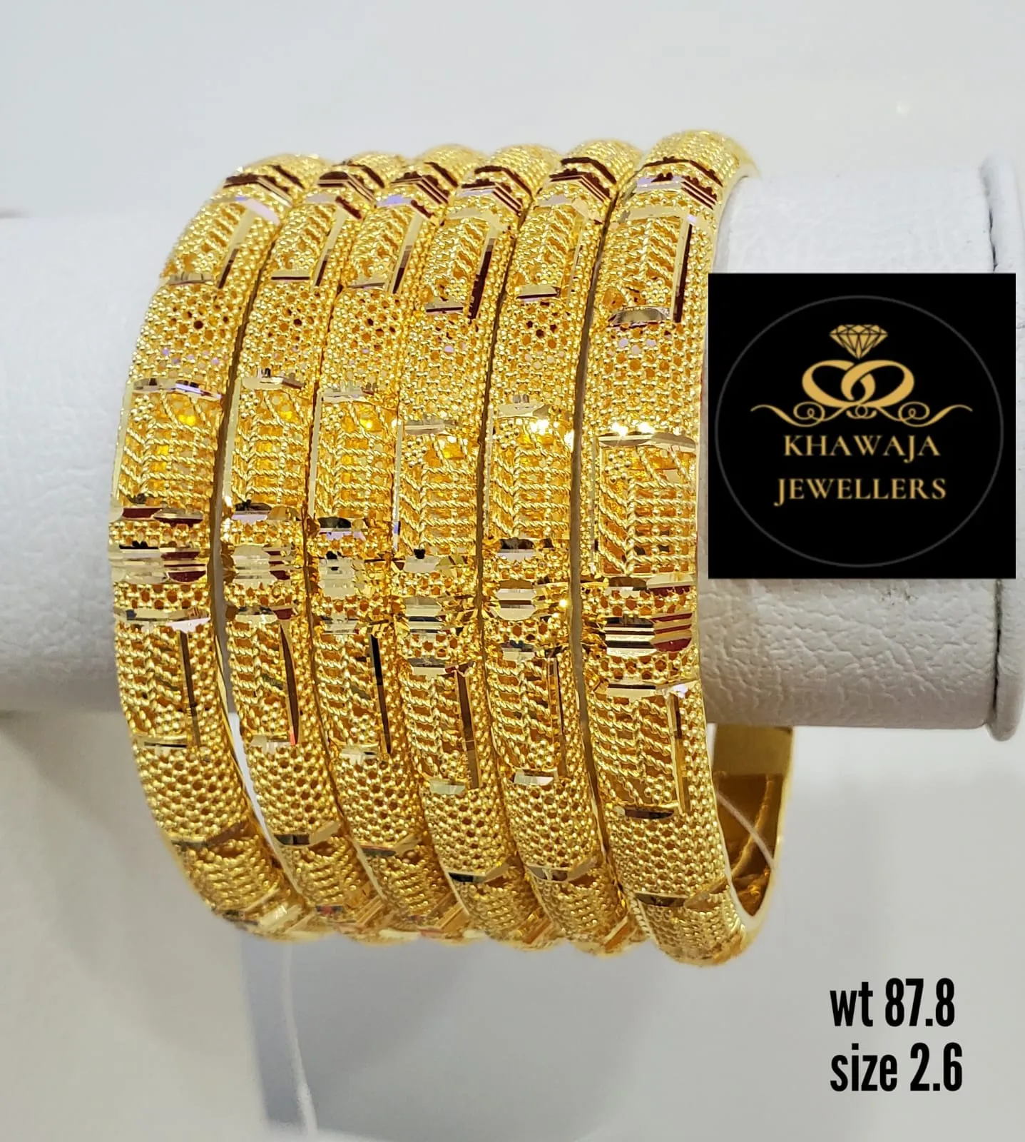 Gold Bangles Item 21