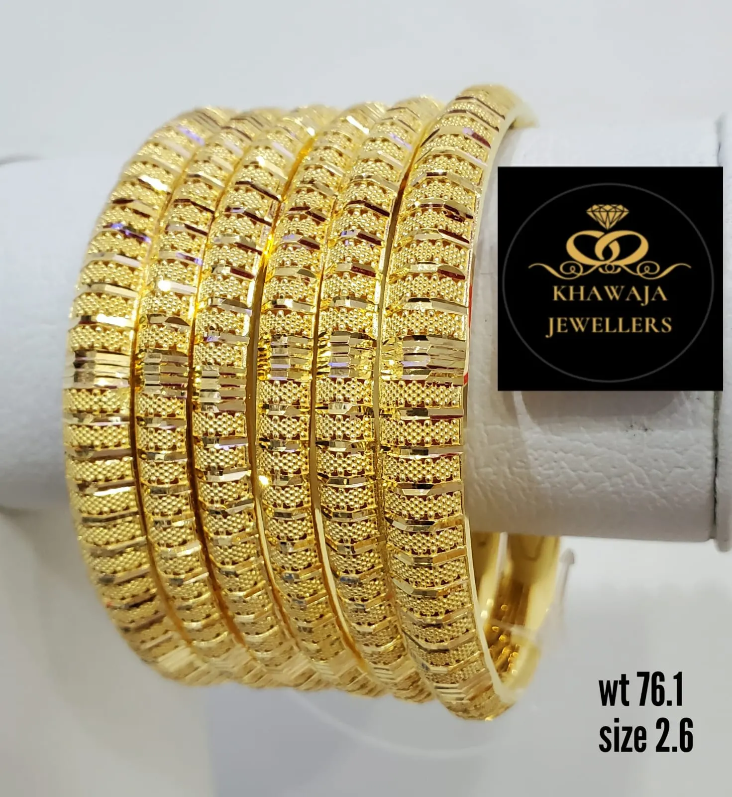 Gold Bangles Item 34