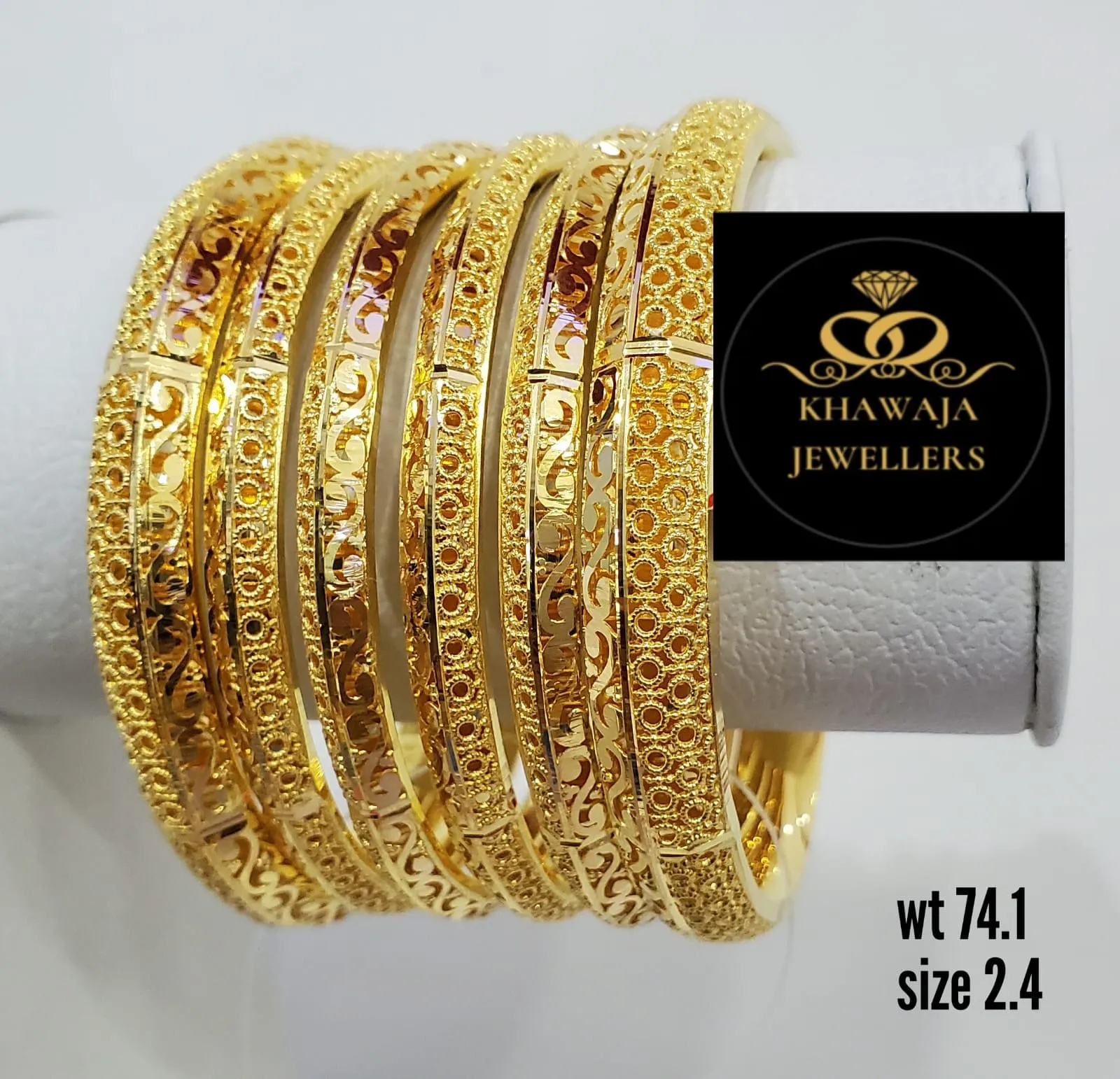 Gold Bangles Item 4