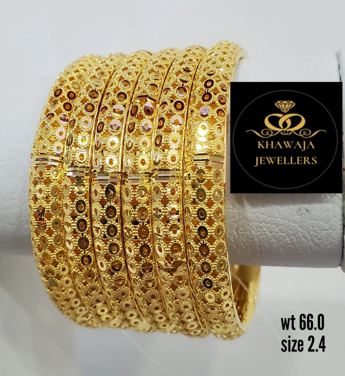 Gold Bangles Item 7
